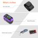 Fingertip Pulse Oximeter - Portable Blood Oxygen Monitor for Heart Rate & SpO2 - O2 Monitor Finger (Purple) - Fast International Shipping - Buy Online on GoSupps.com