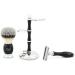 Haryali London 5-Part Razor Set | Men's Shaving Set with Synthetic Brush Bowl & Stand | Perfect Gift for Men - Buy Online on GoSupps.com
