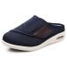 Diabetic Slippers Women Comfortable Breathable Orthopedic Diabetic Shoes for Men Extra Wide Width Indoor Lightweight Wide Width Elderly Edema Shoes for Extra Cushioning 8.5 Blue