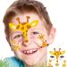 8pcs Kids Animal Face Tattoo Set - Water Transfer Butterfly Sticker for Halloween & Parties - Buy Online on GoSupps.com
