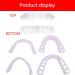 Instant Veneers Dentures - 1 Pair Fake Teeth Braces Whitening Cosmetic Snap on Smile Upper Lower Clip In Teeth - Style 2 - Buy Online on GoSupps.com