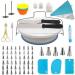 Queuca Professional Baking Accessories Set - Rotatable Cake Stand Piping Bags & Fondant Tools | Perfect for Cakes and Baked Goods - Buy Online on GoSupps.com