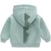 Famuka Little Kids Dinosaur Hoodie - 12 Months Unisex Casual Sweatshirt in Green - Buy Online on GoSupps.com