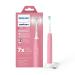 Philips Sonicare 4100 Power Toothbrush, Rechargeable Electric Toothbrush with Pressure Sensor, Deep Pink HX3681/26 Pink New 4100