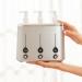 Massage oil warmer massage oil warmer 3 bottles adjustable temperature lotion cream heated for beauty salon spa supply EU connector 220 V