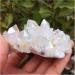 Natural Crystal Rough 230g Crystal Cluster Natural Aura Angel Quartz Cluster Plating Gemstone Cluster fengshui - Buy Online on GoSupps.com