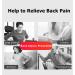 Heating Lower Back Brace - Cordless Pain Relief Support Belt for Men & Women | Adjustable Heated Waist Wrap for Herniated Disc Scoliosis Sciatica - Gray - Buy Online on GoSupps.com