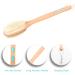 Long Wooden Handle Back Brush - Dual Bristles Body Shower Brush for Exfoliation & Skin Peeling | Wet/Dry Use - Buy Online on GoSupps.com