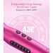 Farery 1.5 Inch Tourmaline Ceramic Curling Iron for Big Curls | Keratin & Argan Oil Infused | 6 Adjustable Temp Settings | Auto Shut-Off | Dual Voltage - Buy Online on GoSupps.com