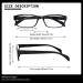 JOSCHOO 6 Pack Computer Reading Glasses for Women & Men - Blue Light Blocking Spring Hinge Readers Mixed Colors - 1.75x - Buy Online on GoSupps.com
