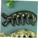 Moluckfu Jade Massage Comb - Premium Handcrafted Jade Body Tool for Scalp & Relaxation | 11.50x1.50cm Green - Buy Online on GoSupps.com