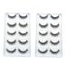 FRCOLOR 10 Pairs Fake eyelashes luxurious eyelashes fluffy natural eyelashes short fake eye lashes luxury makeup fake lashes natural Girl Cosmetics False Lash woman magnetic chemical fiber