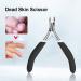 Professional Stainless Steel Nail Skin Pliers - Perfect Manicure & Pedicure Tool for Home & Salon - Black - Buy Online on GoSupps.com
