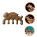 Foytoki Green Sandalwood Massage Comb Antistatic Hair Care & Scalp Massager | Natural Wooden Head Comb for Relaxation & Wellness - Buy Online on GoSupps.com