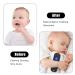 Shop Baby Teething Rings - Black | Safe & Stylish Toys for 3+ Months | International Shipping - Buy Online on GoSupps.com