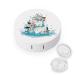 Birthday Cake Contact Lens Case with Mirror Portable Cute Eye Contact Lens Box Travel Kit style