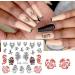 8Sheets 3D Chinese Dragon and Phoenix Nail Art Stickers - DIY Manicure Decoration - Buy Online on GoSupps.com