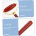 NOLITOY Agate Scraping Board - Facial Massager & Eye Roller Tool Set for Relaxation | 1pc Red 12x7cm - Buy Online on GoSupps.com