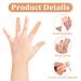 20 PCS Silicone Finger Protectors for Finger Cracks, Calluses, Arthritis, Eczema - Waterproof Gel Thumb Protector for Hand Blister Protection - Buy Online on GoSupps.com