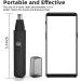 Smity Rechargeable Nose Hair Trimmer with Dual Edge Blades and LED Light - Painless Cordless Ear and Eyebrow Trimming Tool for Men and Women - Buy Online on GoSupps.com