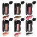 Perfect Dual Color Eyeshadow Powder Waterproof 2 Color Eye Shadow Smooth Texture Portable Dual-Color Glitter Eyeshadow Palette Highly Pigmented Long Lasting for Eye Makeup(6pcs)