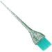 Glitter Handle Hair Dye Brush Hair Coloring Tool with Long Handle Material Pearly Lustre Handle for Beauty Salon and Hair Salon (Green) - Buy Online on GoSupps.com
