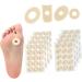 KOMBIUDA 4sheets Latex Corn Stickers Stickers Toe Corn Pad Corn Pads for Toe Cushions Toe Separator Gel Corn Toe Corn Remover Toe Pad Bunion Pads Foot Patch Latex Sponge Feet - Buy Online on GoSupps.com