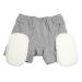 JAYIOLA Women Soft Hip Shorts Elderly Fall Injury Prevention Aid Grey Gray M Medium Gray