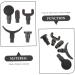 Fomiyes 5-in-1 Fitness Studio Massage Devices | Relaxing Body Massage Attachments for Ultimate Relief | Shop Internationally - Buy Online on GoSupps.com