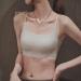 Women's Scoop Neck Adjustable Strap Bras - Khaki XL | Comfortable & Stylish Bras for All Sizes - International Shipping Available - Buy Online on GoSupps.com