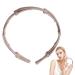Retractable Pocket Headband Adjustable Headband Travel Headband Black Wave Hairband Telescopic Folding Headband Stretchy Foldable Headband No Slip Headband Hair Hoops Headpiece Hair Accessories Gray
