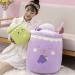 GagaLu Cute juice bubble tea blueberry lemon grape peach milk tea drink bottle pillow decoration sofa birthday 22cm 1 - Buy Online on GoSupps.com