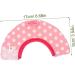 BESPORTBLE 3pcs Parrot Protection Circle Bird Anti-Pecking Cone Parrot Neck Band Xuan Feng Cloth Pink for Birds 17.00X9.00X0.50CMx3pcs Pinkx3pcs - Buy Online on GoSupps.com