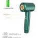 Cordless Hair Dryer with Nozzles Attachment 300 Watt 3 Speed / 3 Heat Settings Lithium Battery Rechargeable Hair Dryer for Travel Outdoor Camping - Buy Online on GoSupps.com