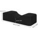 Soonhua Ergonomic U-Shaped Eyelash Extension Cushion - Memory Foam Neck Support Pillow for Beauty Salons - Black - Buy Online on GoSupps.com