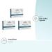 Cremo Exfoliating Body Bars Blue Cedar & Cypress - Pack of 3, 18 oz Bars with Lava Rock, Oat Kernel & Shea Butter for Smooth, Healthy Skin - Buy Online on GoSupps.com