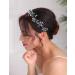 Deniferymakeup Silver Wedding Headband with Green Crystals | Elegant Hair Accessories for Women & Girls - International Shipping - Buy Online on GoSupps.com