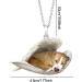 Hujinkan Pendant Chain Necklace Women Stainless Steel Sleeping Angel Dog Wings Necklace Fashion Jewelry Accessory Angle Necklace For New Year Anniversary Dating Easter Thanksgiving Gifts 4 - Buy Online on GoSupps.com