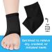 Buy Heels Socks & Heel Spur Bandage for Plantar Fasciitis Relief | Comfort Gel Compression Socks for Men & Women - Black - Buy Online on GoSupps.com