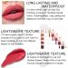 BingBrush 10 Colors Matte Liquid Lipstick Set - Long Lasting Waterproof Lip Stain Gift for Girls and Women - Buy Online on GoSupps.com
