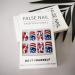 USA Flag Independence Day Short Coffin Shape Press on Nails - Patriotic Manicure Decoration - Buy Online on GoSupps.com