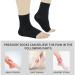 3 PCS Neuropathy Socks Ankle Compression Sleeve for Men and Women | Ankle Support for Swelling, Plantar Fasciitis, Sprains | L/XL Black - Buy Online on GoSupps.com