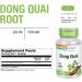 Solaray Dong Quai Root 550mg | Women's Health Supplement | Menstrual & Menopausal Support | Non-GMO Vegan | 180ct - Buy Online on GoSupps.com