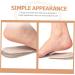 FRCOLOR Height Increase Insoles - Silicone Heel Cushion Pads for Men | 1 Set Orthotic Half Size Shoe Inserts | Invisible Comfort for Sports Shoes - Buy Online on GoSupps.com