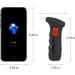 Seven-first Portable Breathalyzer Alcohol Tester with LCD Display & 5 Mouthpieces - Black - Buy Online on GoSupps.com
