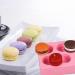 6-Cavity Macaron Shape Silicone Mold for Soap, Chocolate, Candle, Polymer Clay - Burger Hamburger Design - French Dessert Fondant Mould - Buy Online on GoSupps.com