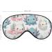 Cartoon Axolotl Sleeping Mask | Funny Soft Eye Mask with Adjustable Strap | Comfortable Eyeshade for Optimal Sleep - Buy Online on GoSupps.com