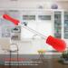 Bottle Brush Food Grade Silicone Narrow Mouth Bottle Brush Kitchen Cleaner House Washing Tools with Non-Slip Handle - Buy Online on GoSupps.com