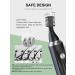 Nose Hair Trimmers for Men Rechargeable Nose Hair Trimmer with LED Display 2 IN 1 Painless Multifunctional Ear and Nose Hair Trimmer Black - Buy Online on GoSupps.com