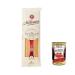 Italian Gourmet E.R. La Molisana Bucatini N. 12 Pasta Lenta Lavorazione Lot de 5 p tes base de semoule de bl dur dessin en bronze 500 g + Italian Gourmet Pulpa 400 g